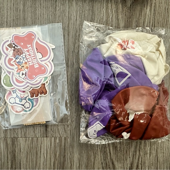 Puppy Birthday Party Decoration Lot - Picture 3 of 5